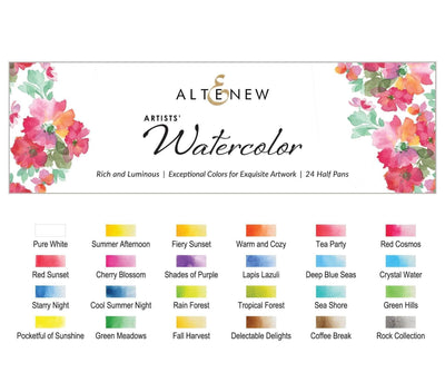 Altenew Watercolor Bundle Bright Days Artists' Watercolor Bundle