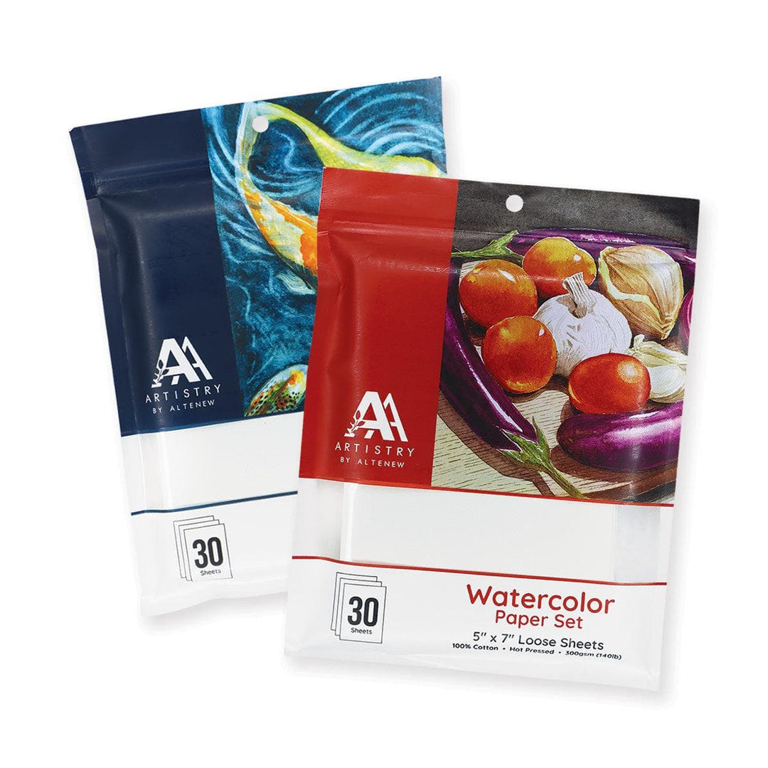 Altenew Watercolor Bundle Dual Texture Watercolor Paper Set Bundle