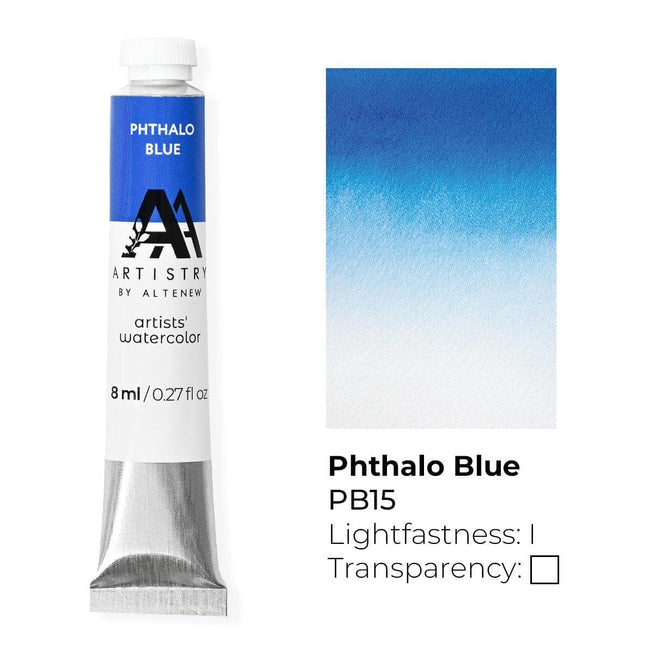 Altenew Split Primary Watercolor Bundle with vibrant watercolor pans and brushes for artistic painting projects.