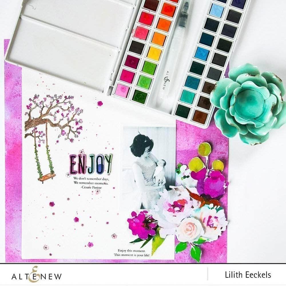 Be Creative Arts Crafts Watercolor Watercolor 36 Pan Set