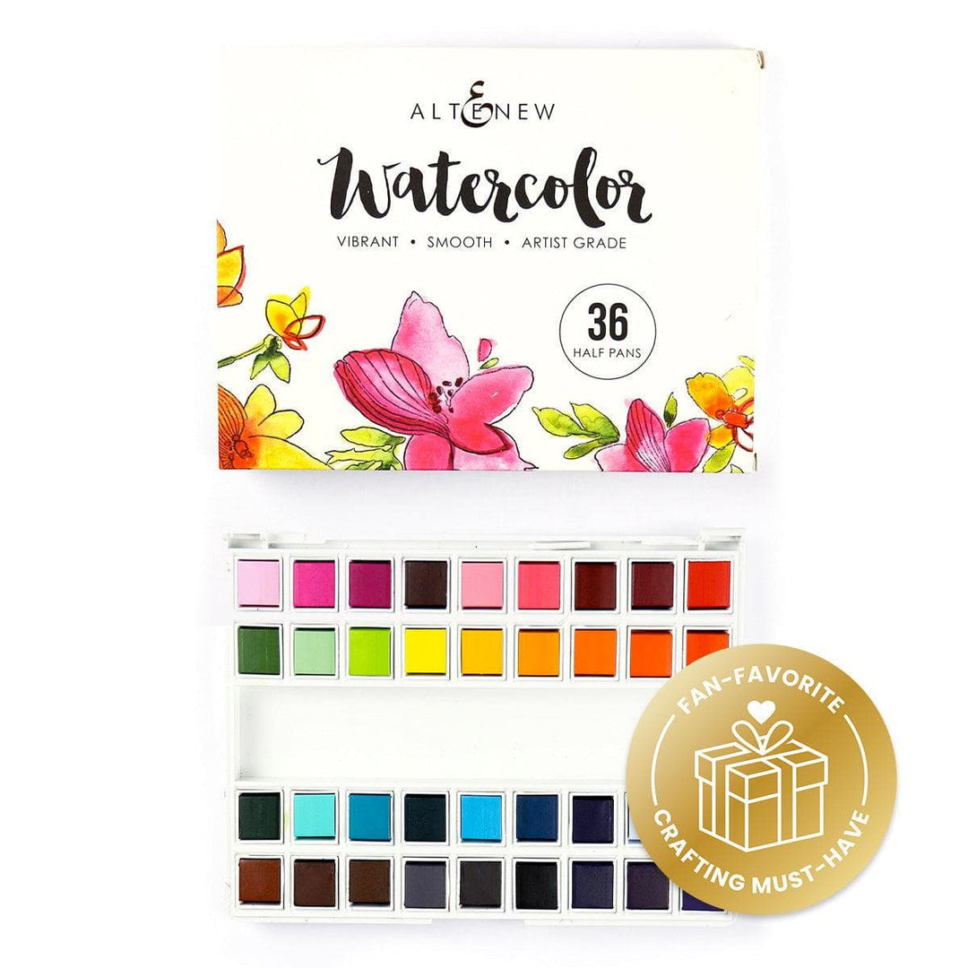 Be Creative Arts Crafts Watercolor Watercolor 36 Pan Set
