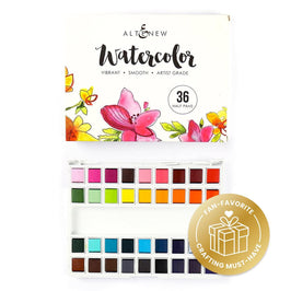 Be Creative Arts Crafts Watercolor Watercolor 36 Pan Set