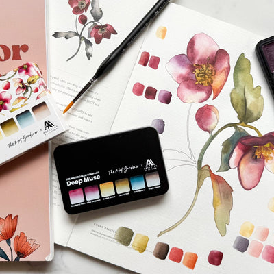 Watercolor Compact - Deep Muse