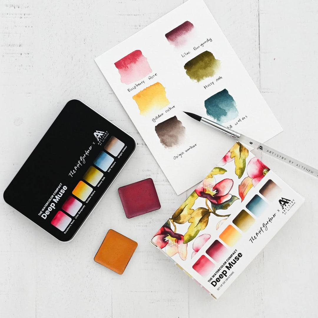 Watercolor Compact - Deep Muse