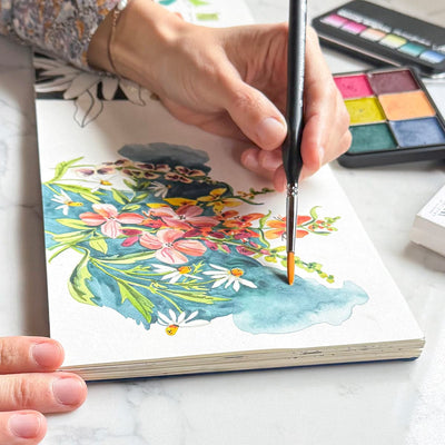 Watercolor Compact - Moody Brights