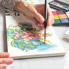 Watercolor Compact - Moody Brights