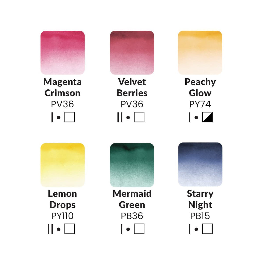 Watercolor Compact - Moody Brights