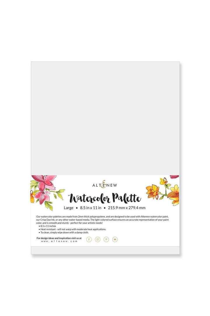 Be Creative Arts Crafts Watercolor Watercolor Palette - Large