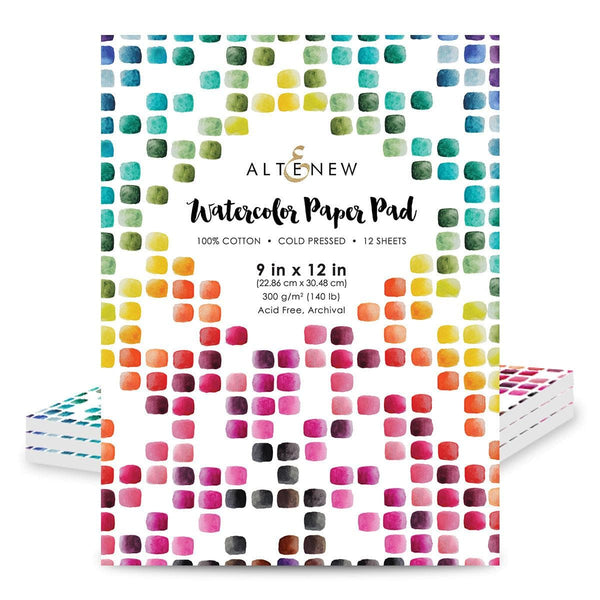 Watercolor Paper Pad (9"x 12")