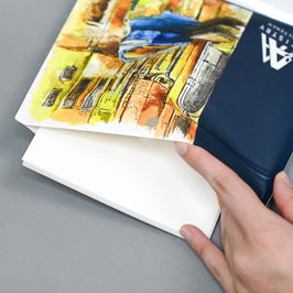 Wan-Pin Watercolor Watercolor Paper Set (Cold-Pressed, 5" x 7" Loose Sheets, 10 sheets/set)