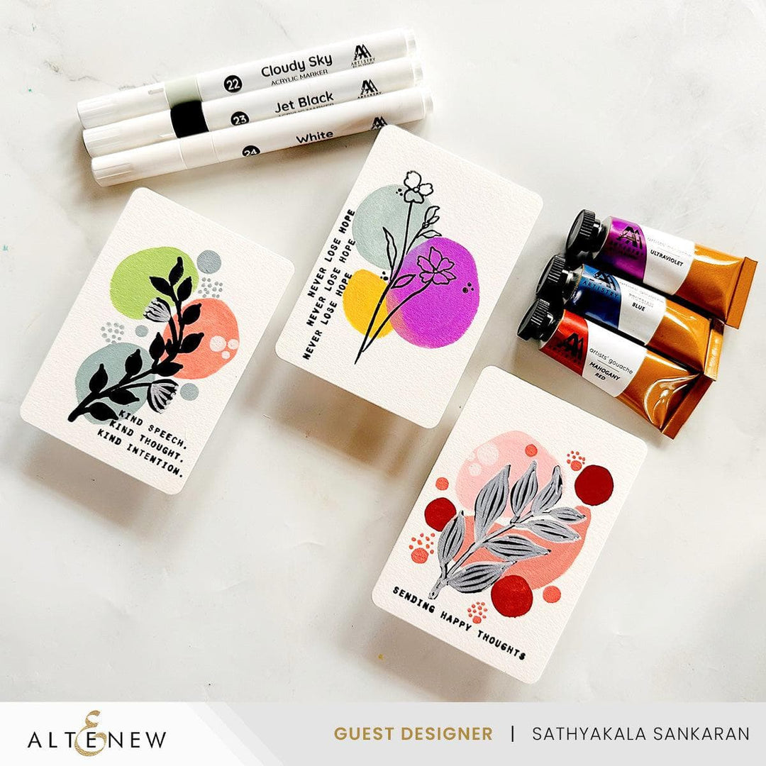 Watercolor Paper Set (Cold-Pressed, 5" x 7" Loose Sheets, 10 sheets/set)