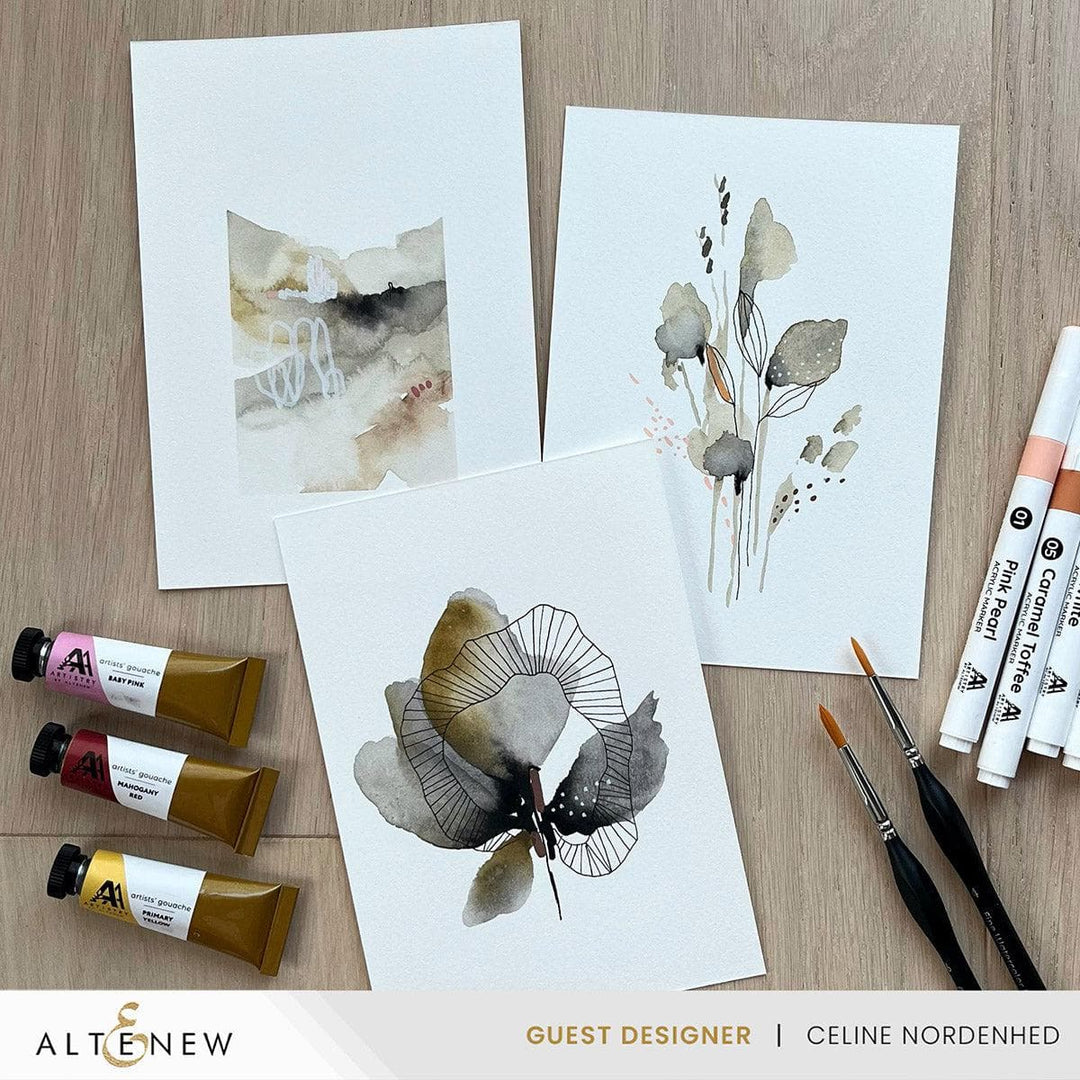 Watercolor Paper Set (Hot-Pressed, 5" x 7" Loose Sheets, 30 sheets/set)