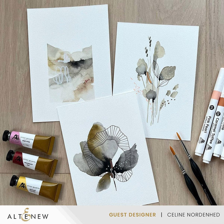 Watercolor Paper Set (Hot-Pressed, 5" x 7" Loose Sheets, 30 sheets/set)