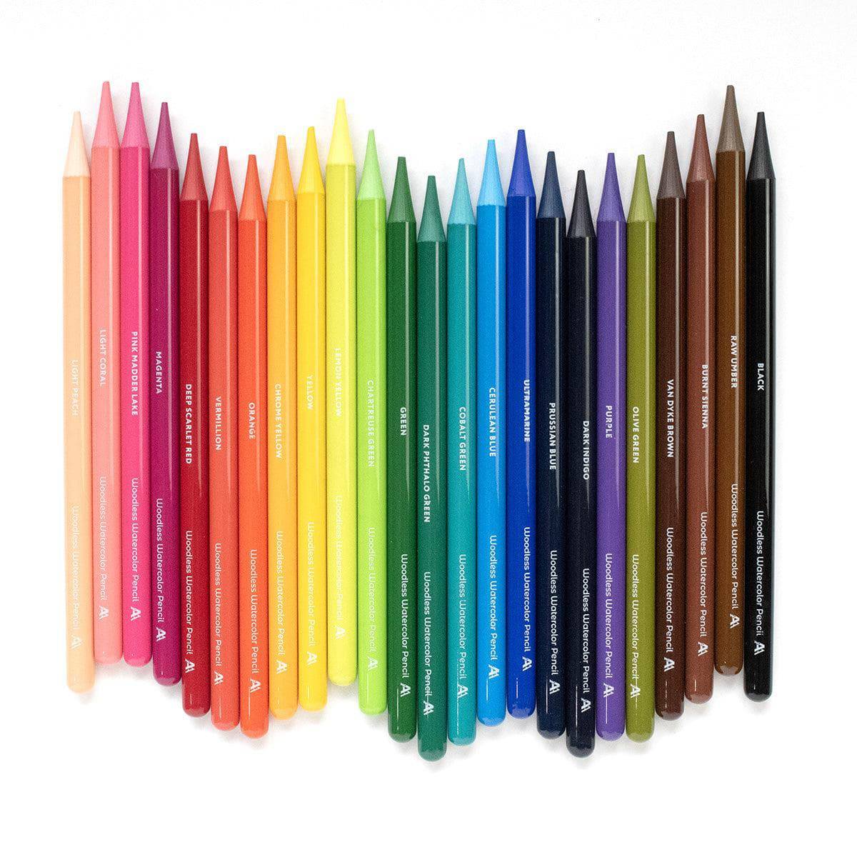 Woodless Watercolor Pencil 24 Set for Stunning Art | Altenew