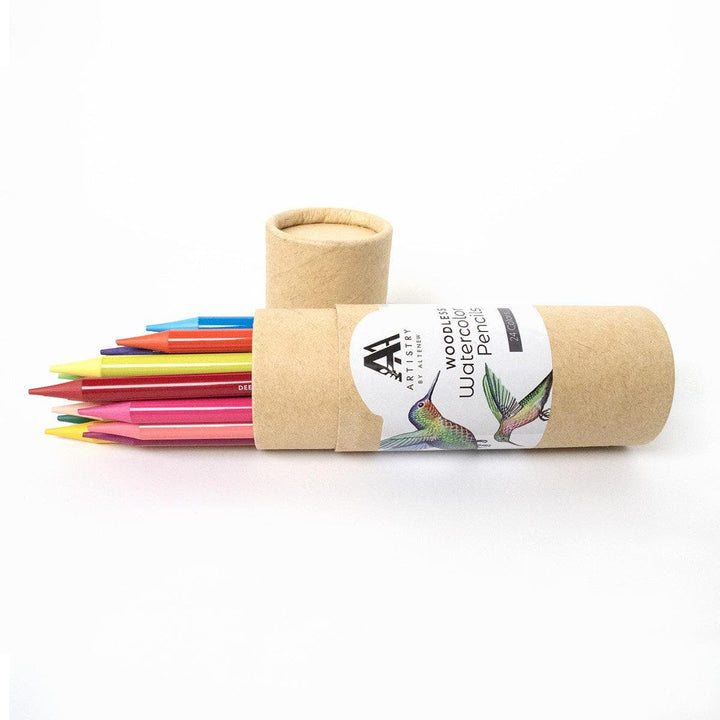Woodless Watercolor Pencil 24 Set