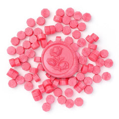 Coral Berry Wax Beads
