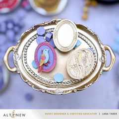 Dreamy Periwinkle Wax Beads