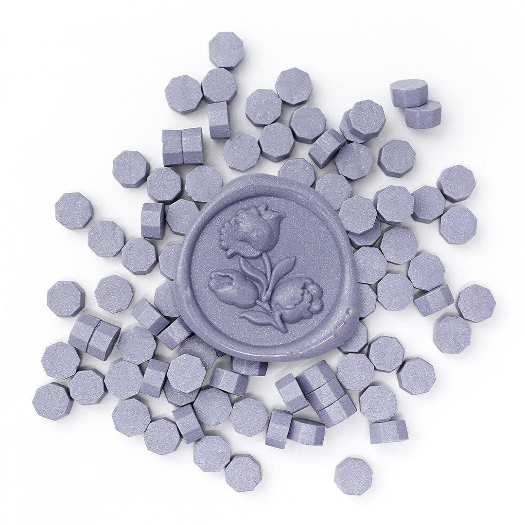 Dreamy Periwinkle Wax Beads