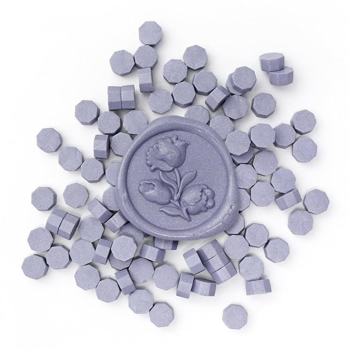 Dreamy Periwinkle Wax Beads