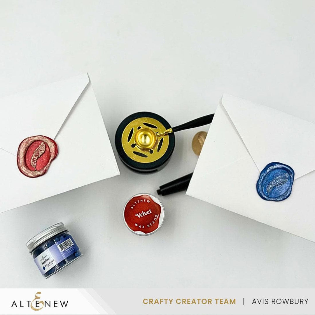 Graceful Feather Wax Seal Stamp