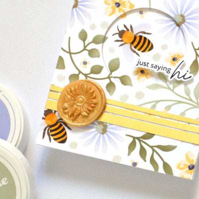 Sunflower Wax Seal Stamp