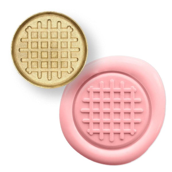 Wafer Texture Wax Seal Stamp