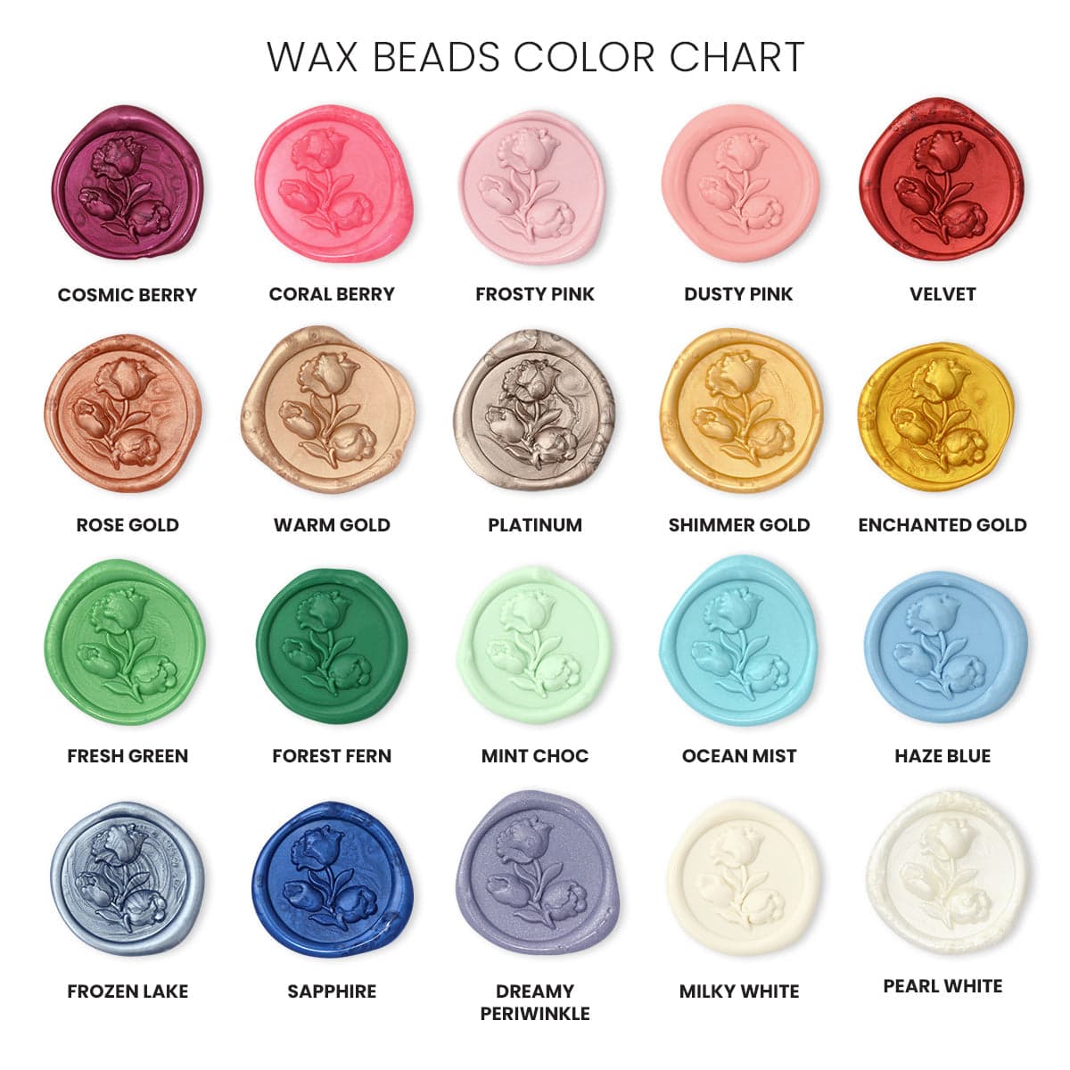 Warm Gold Wax Beads | Elegant Wax Seal Supplies | Altenew