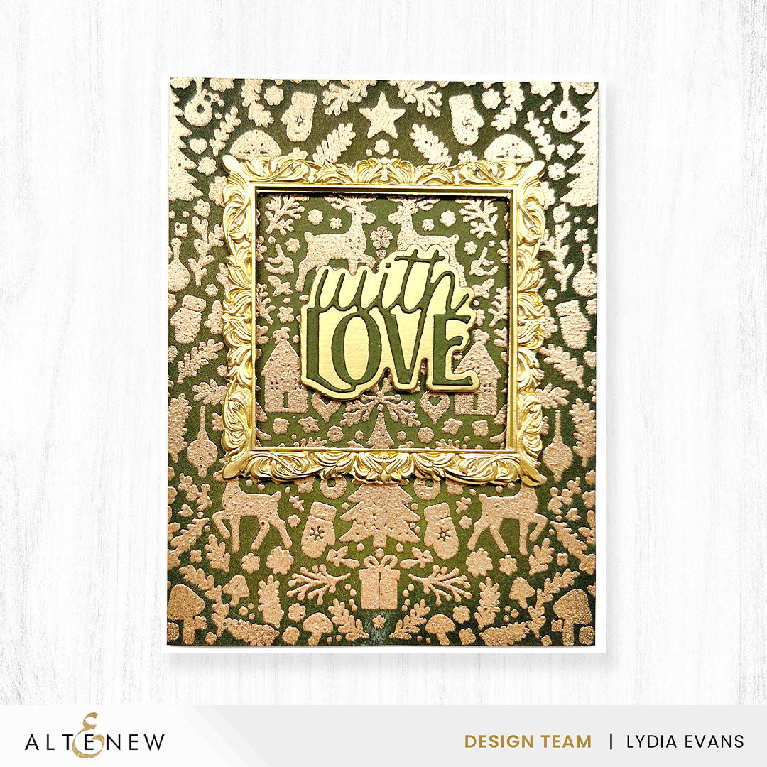 Decorative Frames 3D Embossing Folder & Die Set