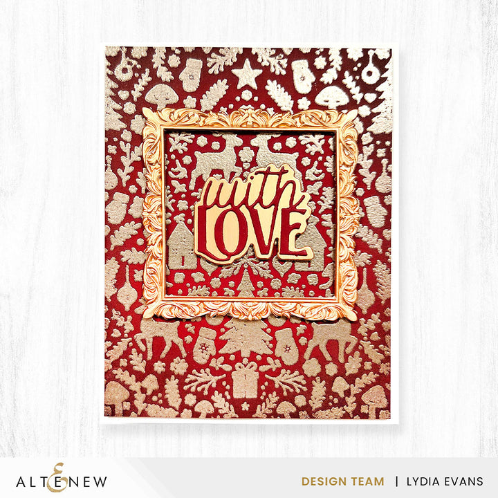 Decorative Frames 3D Embossing Folder & Die Set