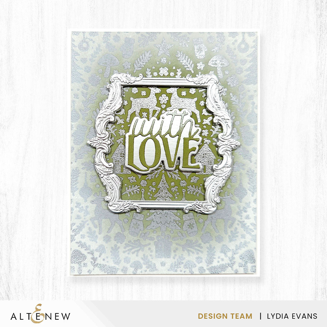 Decorative Frames 3D Embossing Folder & Die Set