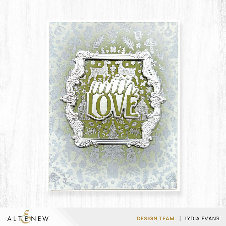 Decorative Frames 3D Embossing Folder & Die Set