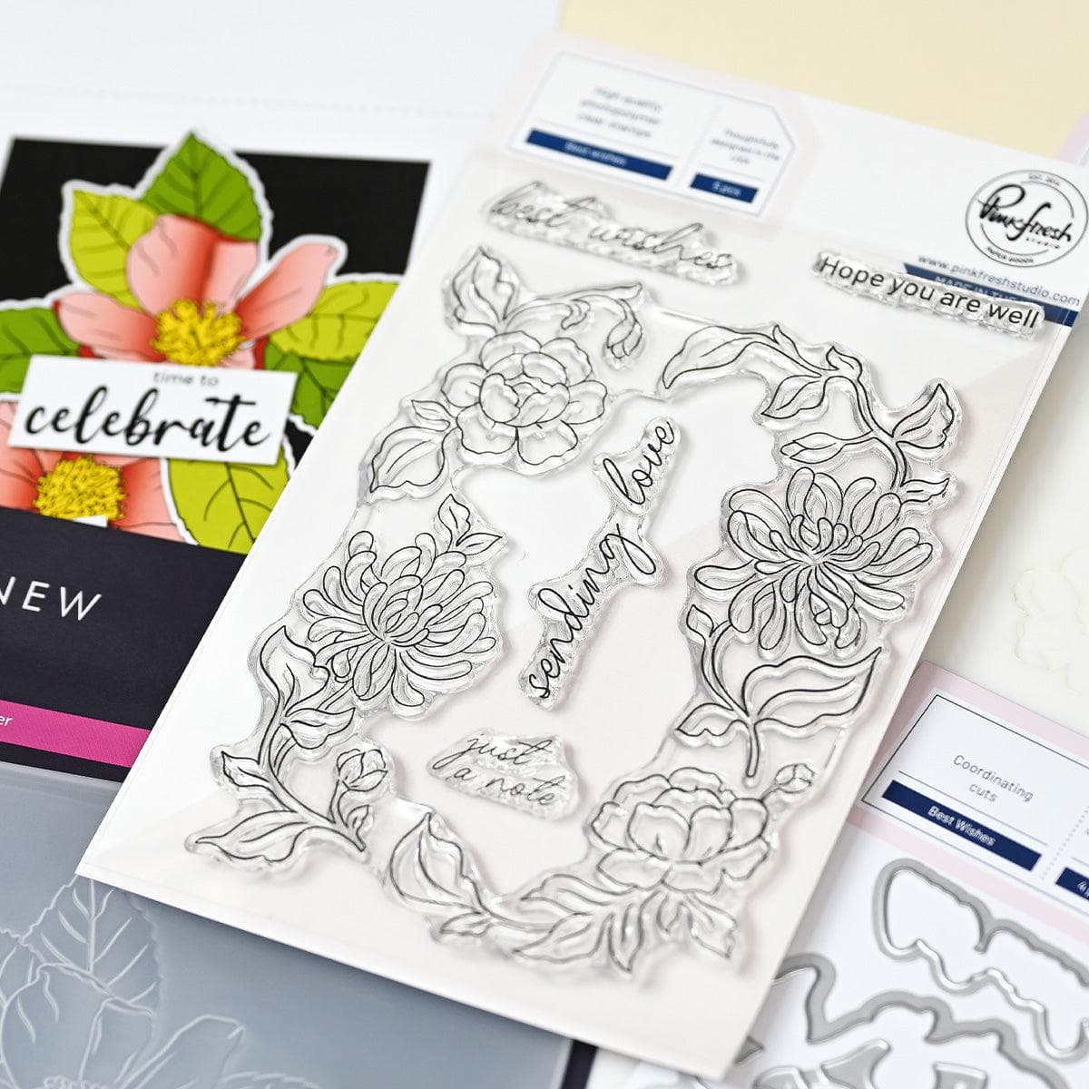 Altenew x Pinkfresh Studio : Posy Party Mix Class Kit | Altenew