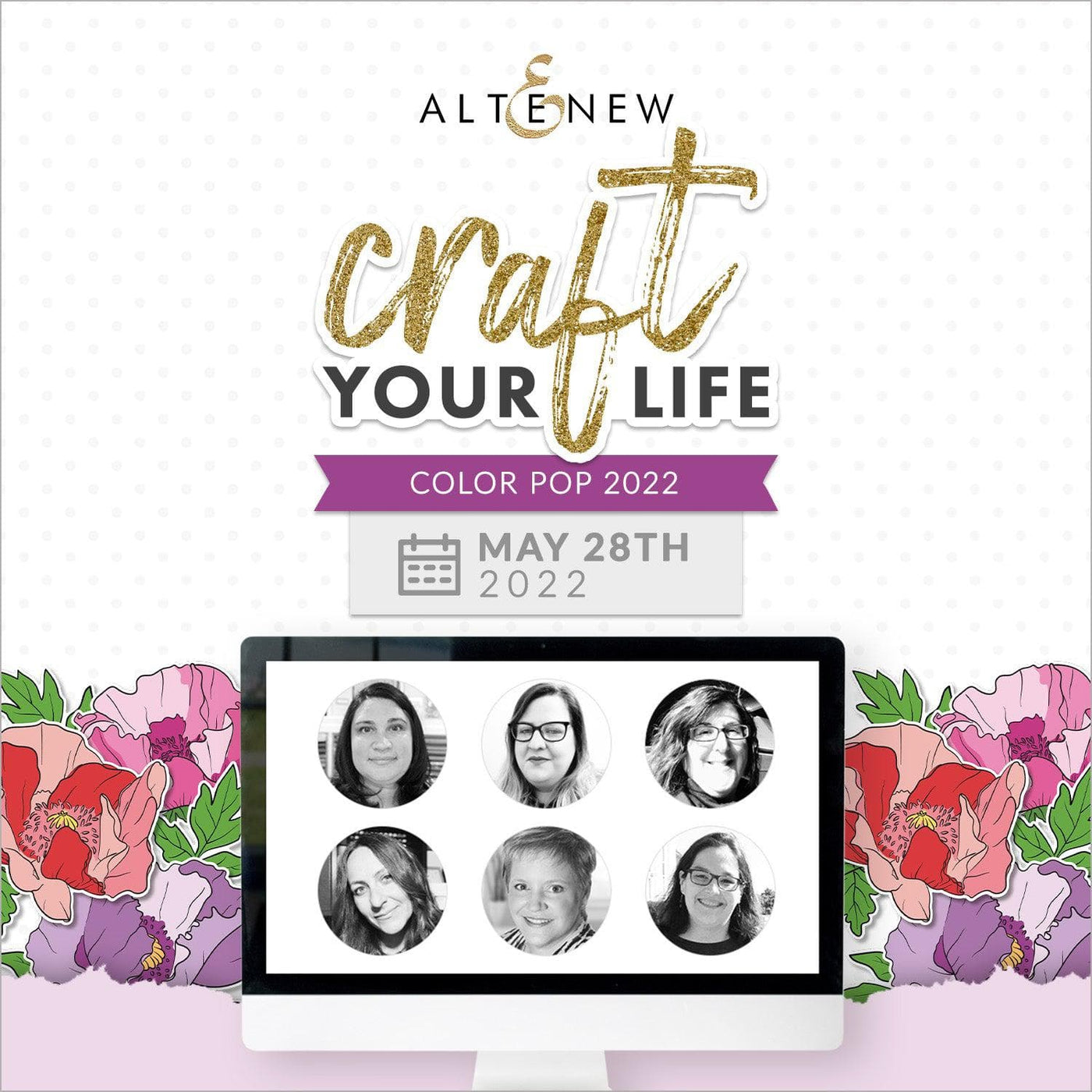 Altenew Workshop Craft Your Life Retreat - Color Pop 2022
