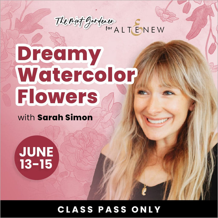 Dreamy Watercolor Flowers with Sarah Simon
