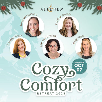 Altenew Workshop October Cozy Comfort Retreat 2023