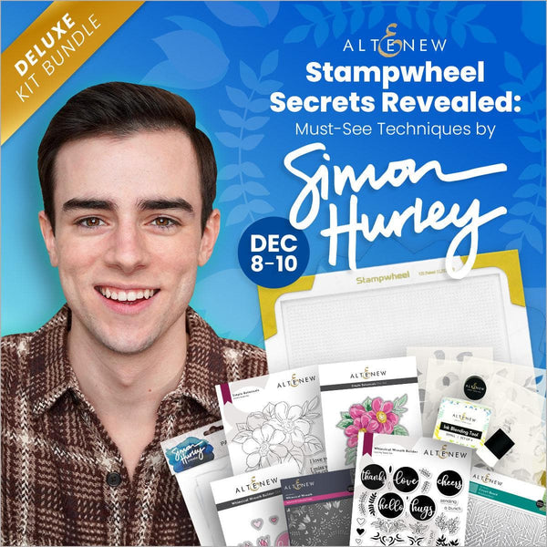Altenew Workshop Stampwheel Secrets Revealed: Must-See Techniques by Simon Hurley!