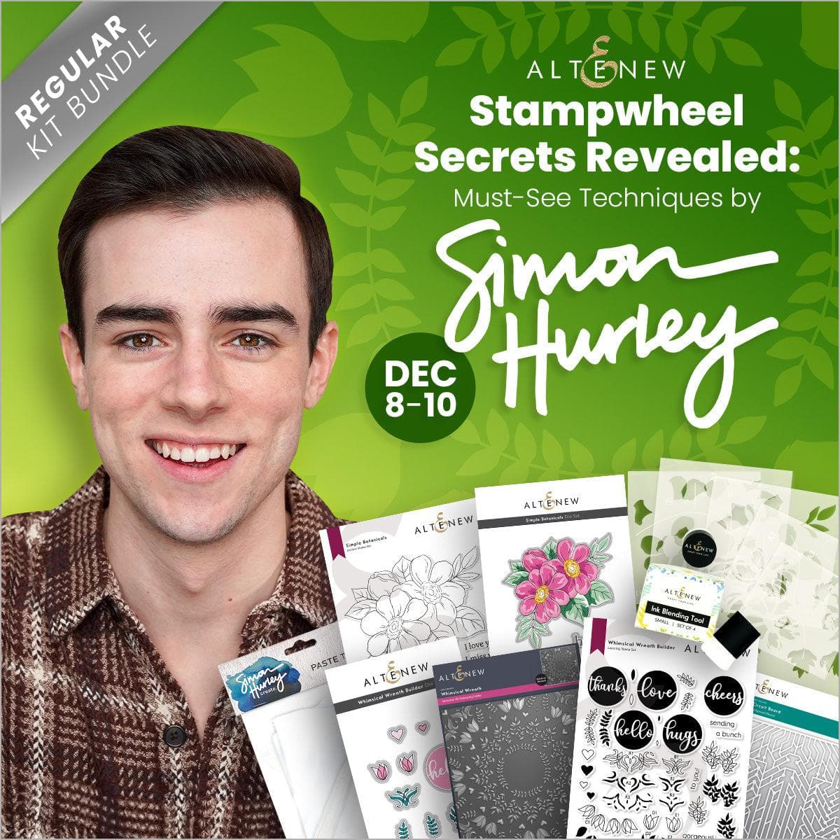 Stampwheel Secrets Revealed: Must-See Techniques by Simon Hurley! – Altenew