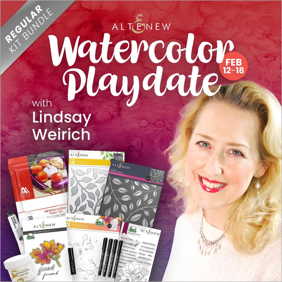Watercolor Playdate with Lindsay Weirich