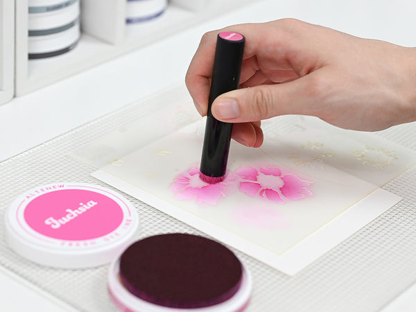 Use soft, circular motions, starting from the edges and working inward.