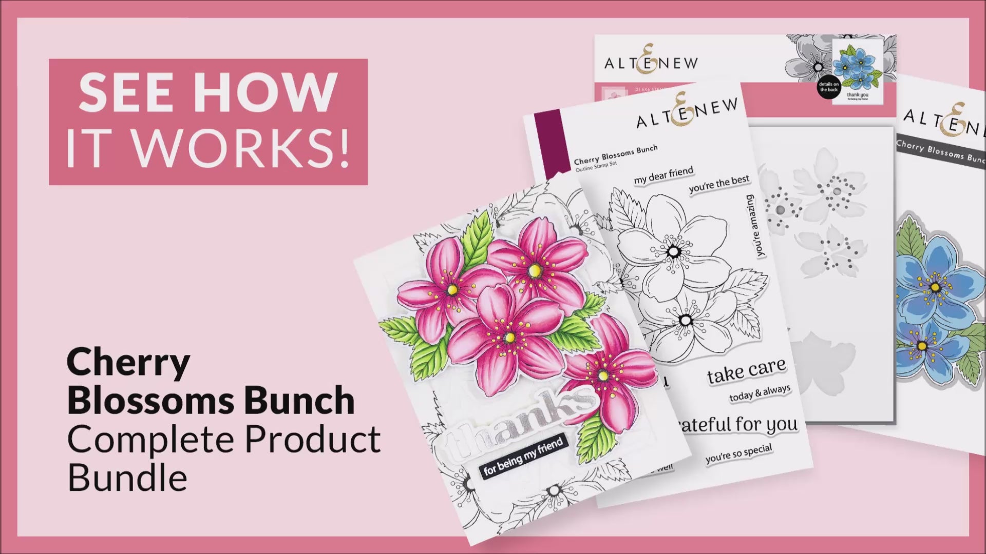 Cherry Blossoms Bunch | Altenew