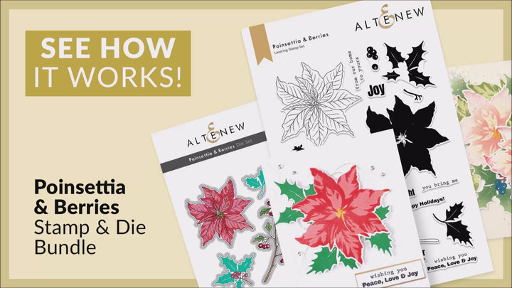 Poinsettia & Berries