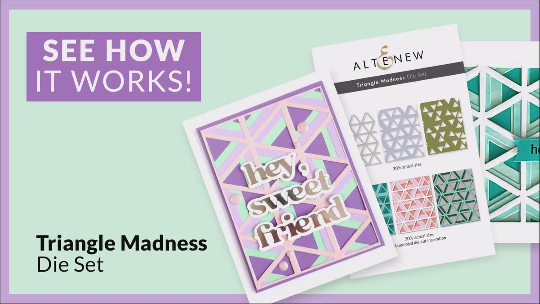 Triangle Madness Die Set