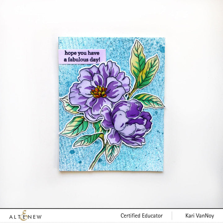 EXP Factors Stencil Botanical Illustrations Layering Stencil Set (4 in 1)