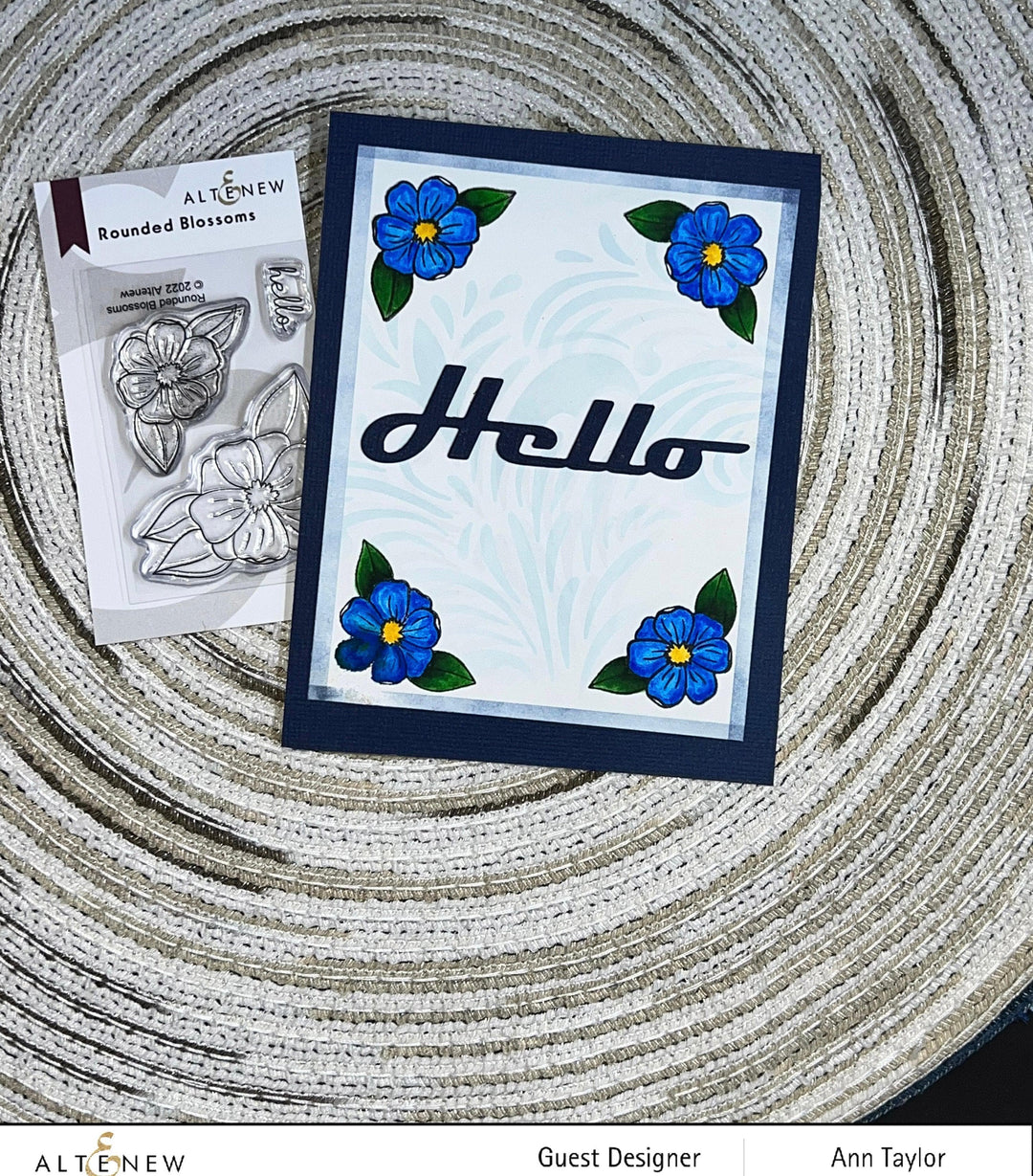 Photocentric Clear Stamps Rounded Blossoms Stamp Set