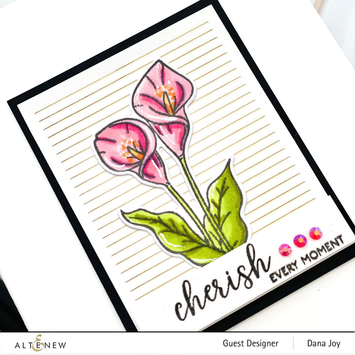 Altenew Mini Delight Mini Delight: Dainty Calla Lilly Stamp & Die Set