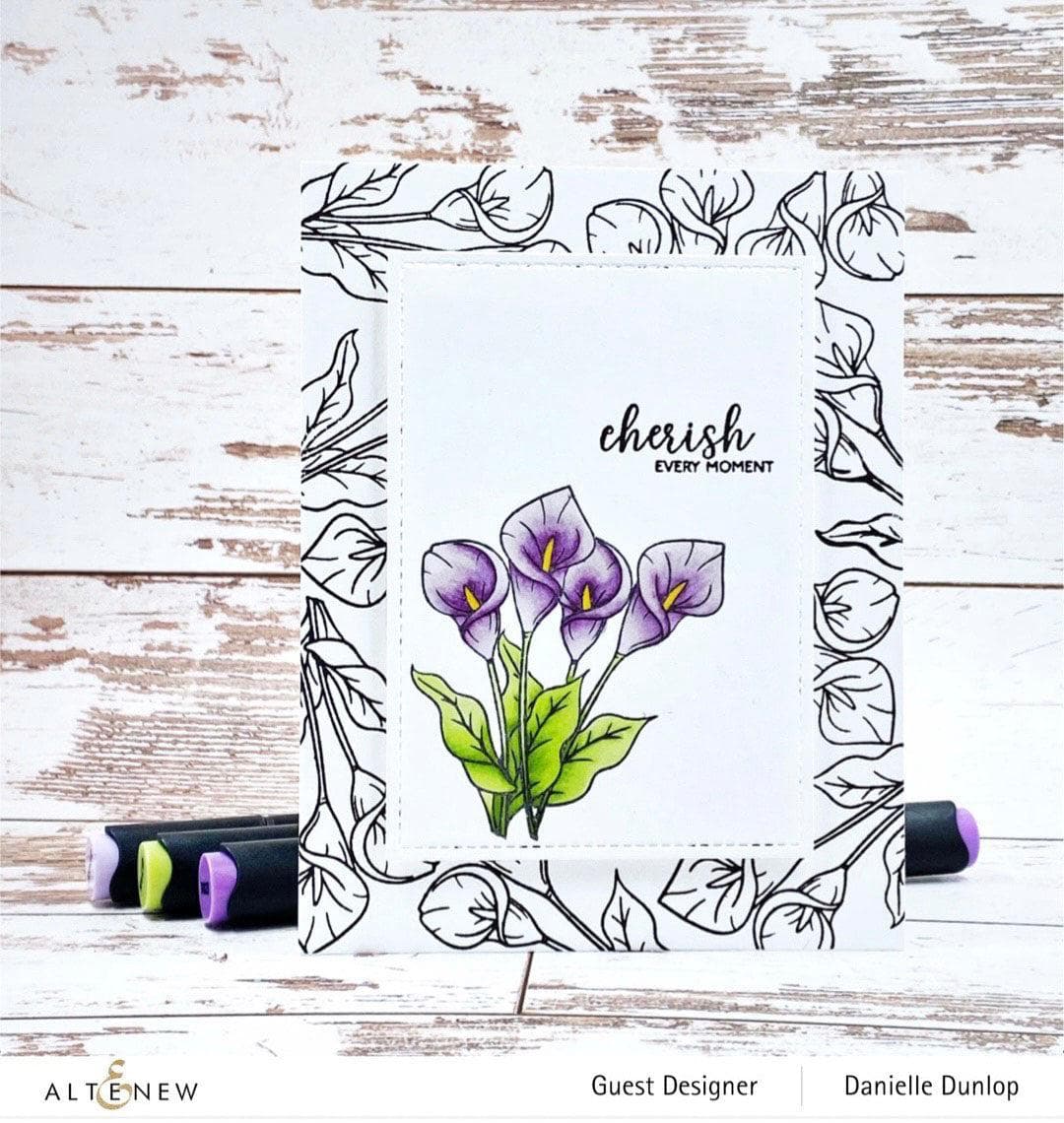 Altenew Mini Delight Mini Delight: Dainty Calla Lilly Stamp & Die Set