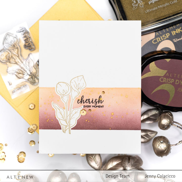 Altenew Mini Delight Mini Delight: Dainty Calla Lilly Stamp & Die Set