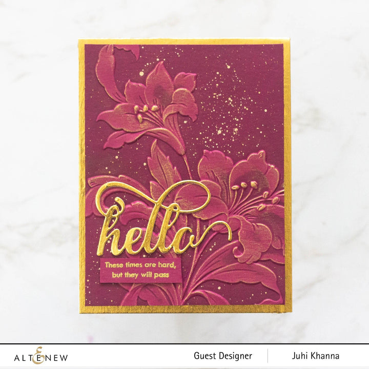 Altenew Craft Your Life Project Kit Craft Your Life Project Kit: Feathered Lilies