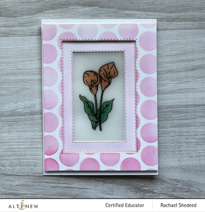 Altenew Mini Delight Mini Delight: Dainty Calla Lilly Stamp & Die Set