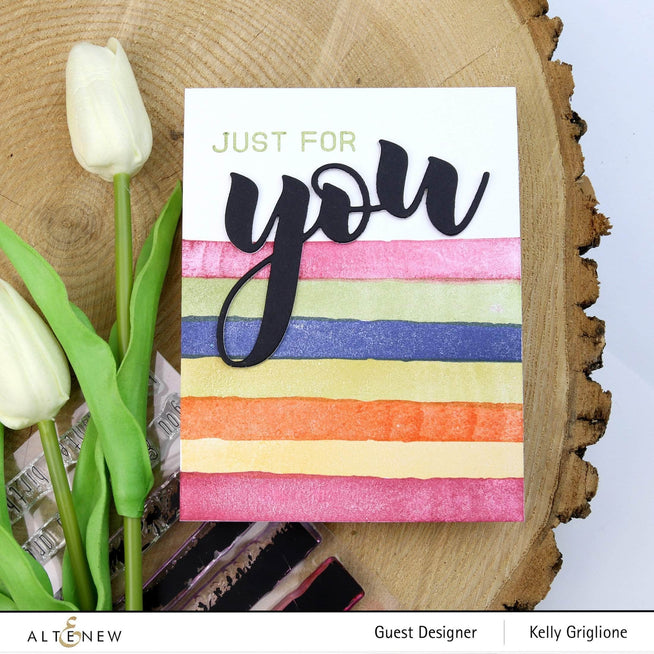 Photocentric Clear Stamps Birch Impressionism Stamp Set